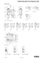 Hoja de datos PV/PVF 903/907/915/940/941/942 - 5