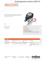 Hoja de datos «Simple Apparatus» conformity to ATEX 414 - 1