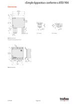 Hoja de datos «Simple Apparatus» conformity to ATEX 904 - 4