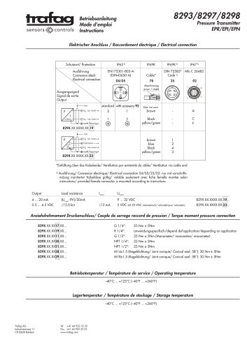 Manual de instrucciones EPI 8297