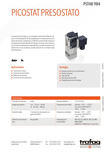 Picostat Presostato PST4B 9B4