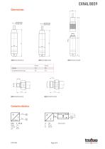 TRANSMISOR DE PRESIÓN SUMERGIBLE EXNAL 8859 - 4