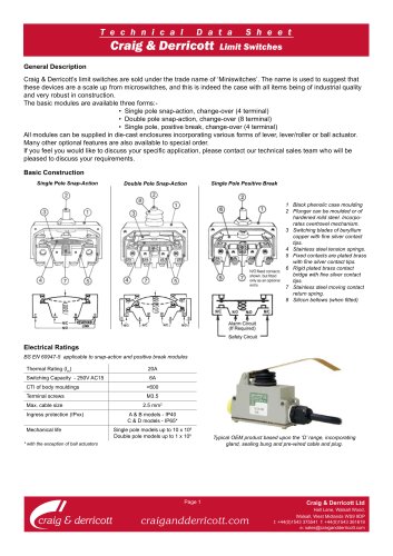 Classic Limit Switch Range 