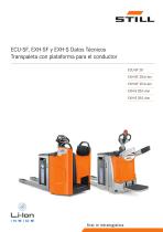 ECU-SF, EXH-SF y EXH-S Datos Técnicos - 1