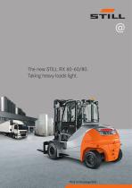 Electric Forklift Truck RX 60 6,0 - 8,0 t