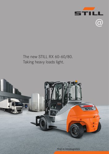 Electric Forklift Truck RX 60 6,0 - 8,0 t