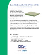 DiCon MEMS MxN Matrix Optical Switch