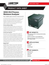 3050-OLV Process Moisture Analyzer