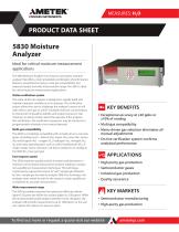 5830 Moisture Analyzer