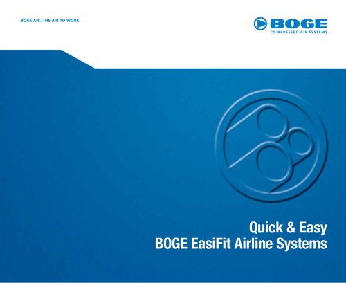 Quick & EasyBOGE EasiFit Airline Systems