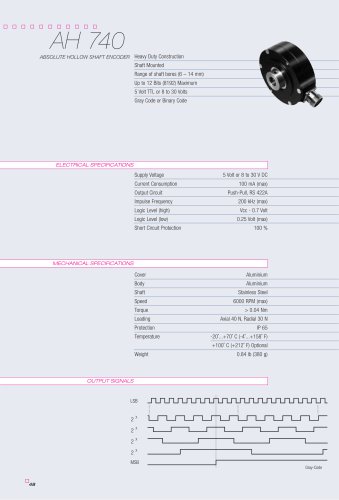 Datasheet AH740 (EN)