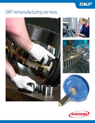 SKF remanufacturing services