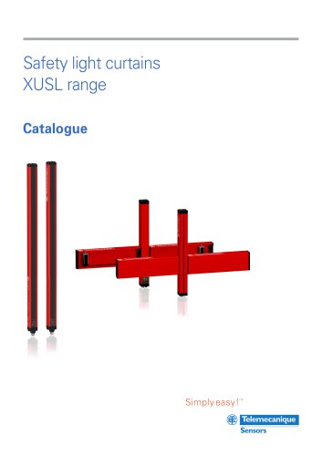 Safety light curtains XUSL range