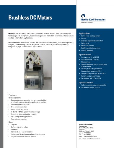 Brushless DC Motors