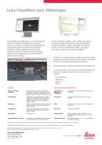 Leica CloudWorx for 3DReshaper Data Sheet - 2