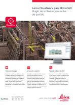 Leica CloudWorx for BricsCAD Data Sheet