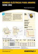 BOMBAS ELÉCTRICAS PARA AMARRE  SERIE ZW2 - 2