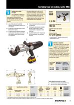 Hydraulic, Electric and Manual Cutters - 7