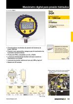 Manómetros para fuerzas y presiónes GF-230B, GF-835B, GP-10S - 6