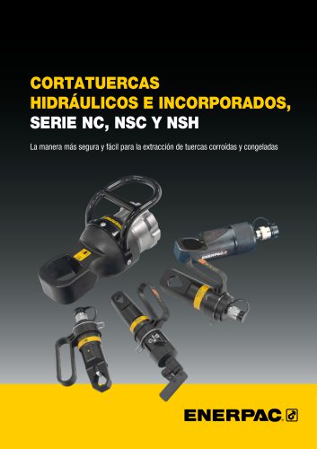 NC, NSC & NSH-Series Hydraulic & Integral Nut Splitters