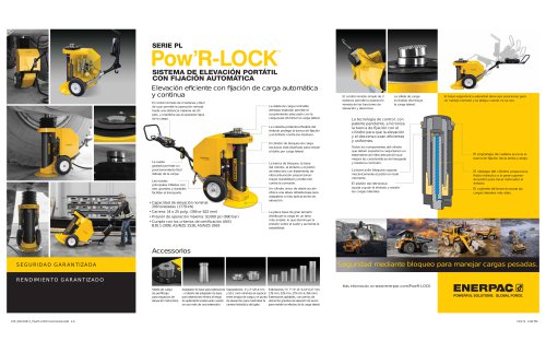 PL-Series Pow'R-LOCK Self-Locking Portable Lift System