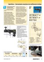 QuickFace - Herramienta mecánica  de rectificado de bridas - 3