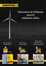 Soluciones & Sistemas  para la  industria eólica - 1