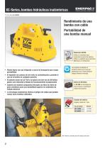 XC-Series Cordless Hydraulic Pump - 2