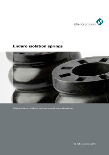 Enduro isolation springs