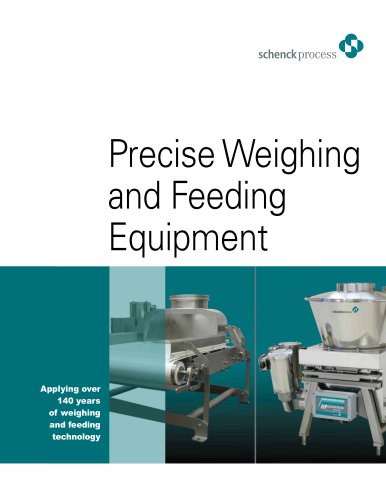 Precise Weighing and Feeding Equipment