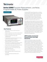 Series 2280S Precision Measurement, Low Noise, Programmable DC Power Supplies