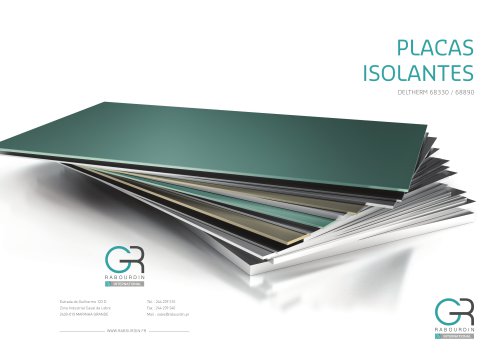 ACI-GR PLACAS ISOLANTES