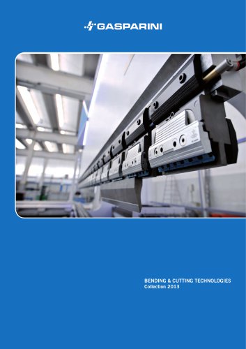 Press brake and guillotine shear catalogue