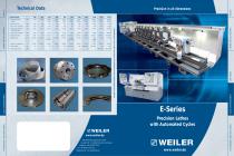 E-Series Precision Lathes with Automated Cycles