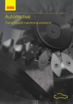 Automotive Transmission machining solutions