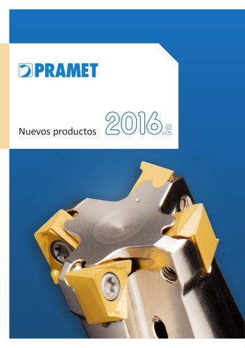 Pramet Nuevos productos 2016.2