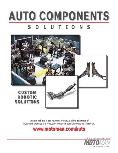 Motoman Solutions - Automotive Components