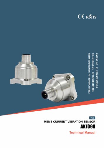 AKF398 MEMS CURRENT VIBRATION SENSOR