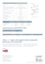 Monitorización de la presión con METPOINT PRM - 2