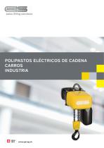 Polipasto eléctrico de cadena GP hasta 8000 kg - 1