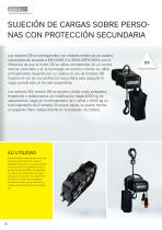 POLIPASTOS ELÉCTRICOS DE CADENA ENTERTAINMENT - 6