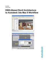 DWG-Based Revit Architecture to Autodesk 3ds Max 9 Workflow