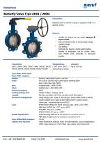 Butterfly Valve Type AK01 / AK02