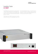 Insulation Tester IS 1885P