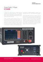 Surge Tester 1-Phase ST 6600B