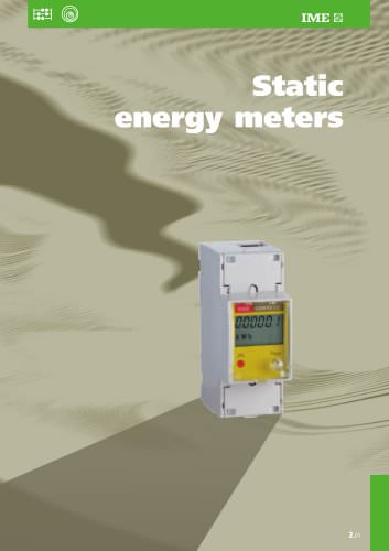 Static energy meters