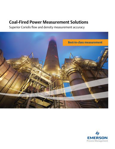 Coal-Fired Power Measurement Solutions