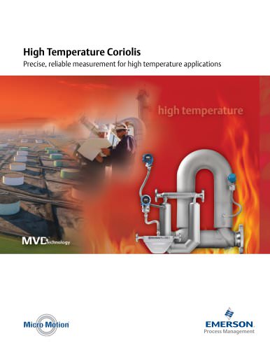 High Temp Coriolis Brochure