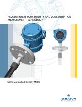 Micro Motion Fork Density Meter