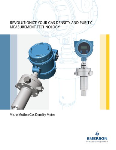 Micro Motion Gas Density Meters